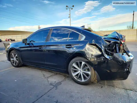 4S3BNAN67H3003887 — 2017 Subaru Legacy, фото 2 з Copart, Задня частина