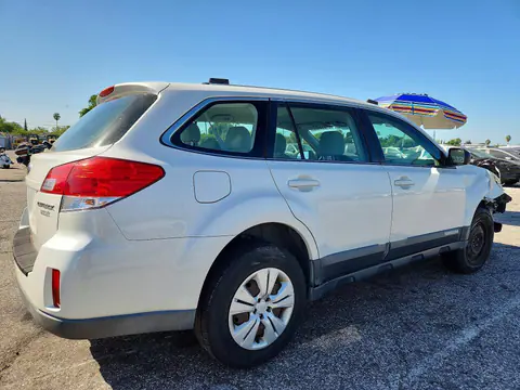 2010 SUBARU OUTBACK VIN 4S4BRBAC5A3347516 фото 3