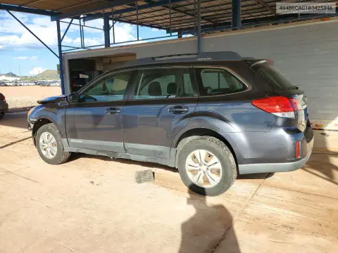 2011 Subaru Outback 2.5I VIN 4S4BRCAC1B3425846 фото 2