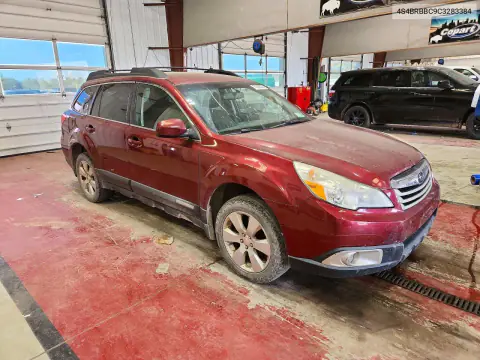 2012 Subaru Outback 2.5I Premium VIN 4S4BRBBC9C3283384 фото 4