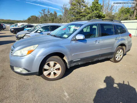 4S4BRBCC5C3272798 — 2012 Subaru Outback, Боковая часть, фото до ремонта