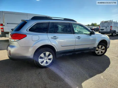 2012 Subaru Outback 2.5I Premium VIN 4S4BRBCC5C3272798 фото 3