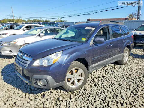 4S4BRDPC4D2275303 — 2013 Subaru Outback, Flood, before-repair photos