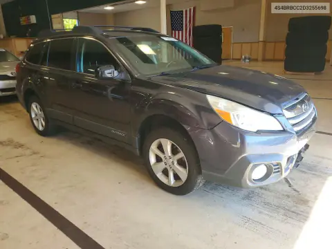 2013 Subaru Outback 2.5I Premium VIN 4S4BRBCC2D3255698 фото 4