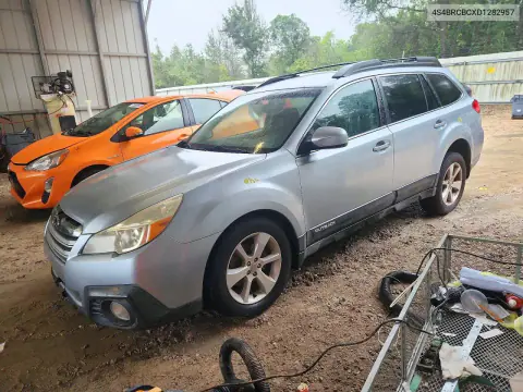2013 Subaru Outback 2.5I Premium VIN 4S4BRCBCXD1282957 фото 1