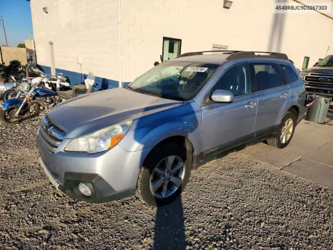 2013 Subaru Outback 2.5I Limited VIN 4S4BRBJC9D3267303 фото 1