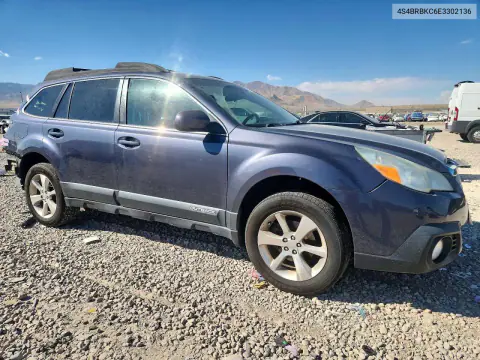 2014 Subaru Outback 2.5I Limited VIN 4S4BRBKC6E3302136 фото 4