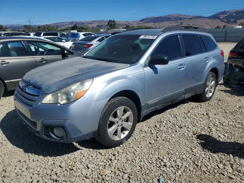 4S4BRCAC2E3262810 — 2014 Subaru Outback, Боковая часть (Side), фото до ремонта