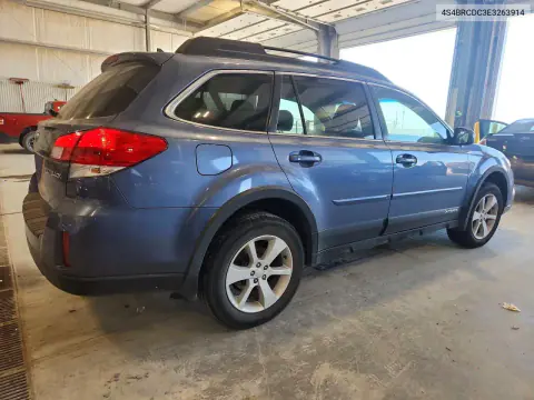 2014 Subaru Outback 2.5I Premium VIN 4S4BRCDC3E3263914 фото 3