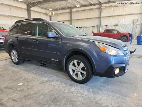 2014 Subaru Outback 2.5I Premium VIN 4S4BRCDC3E3263914 фото 4