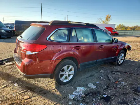 4S4BRCAC9E3326678 — 2014 Subaru Outback, photo 3 from Copart, Front end