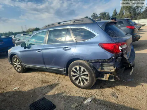 2016 Subaru Outback 2.5I Limited VIN 4S4BSALC4G3255348 фото 2