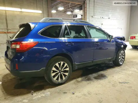 4S4BSCLC3H3226145 — 2017 Subaru Outback, фото 3 с аукциона Copart 19.10.2026, Пожар двигателя