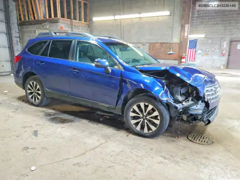 4S4BSCLC3H3226145 — 2017 Subaru Outback, фото 4 с аукциона Copart 19.10.2026, Пожар двигателя