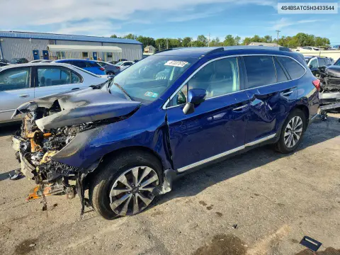 4S4BSATC5H3433544 — 2017 Subaru Outback, Пожар двигателя, фото до ремонта