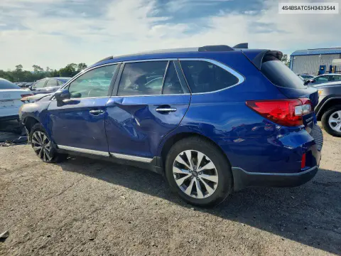 2017 Subaru Outback Touring VIN 4S4BSATC5H3433544 фото 2