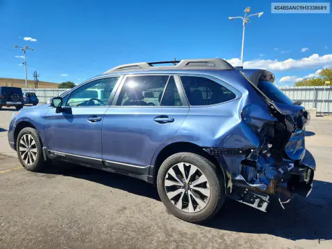 2017 Subaru Outback 2.5I Limited VIN 4S4BSANC9H3338689 фото 2