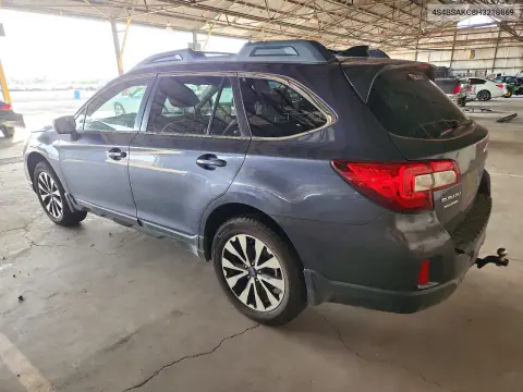 2017 Subaru Outback 2.5I Limited VIN 4S4BSAKC8H3218869 фото 2