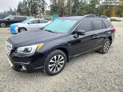 4S4BSANC4H3204379 — 2017 Subaru Outback, БОКОВАЯ ЧАСТЬ, фото до ремонта
