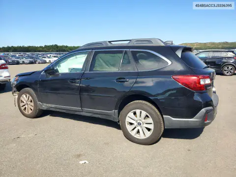 2018 Subaru Outback 2.5I Premium VIN 4S4BSACC3J3336395 фото 2