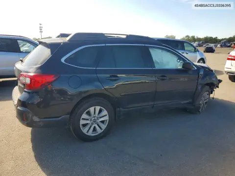 2018 Subaru Outback 2.5I Premium VIN 4S4BSACC3J3336395 фото 3