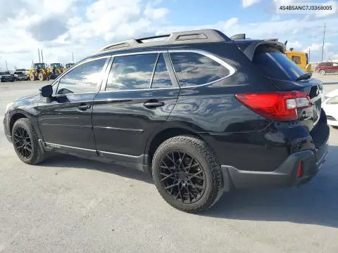 4S4BSANC7J3368005 — 2018 Subaru Outback, фото 2 с аукциона Copart 23.10.2026, Мелкие вмятины и царапины