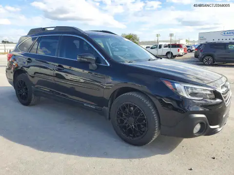 4S4BSANC7J3368005 — 2018 Subaru Outback, фото 4 с аукциона Copart 23.10.2026, Мелкие вмятины и царапины
