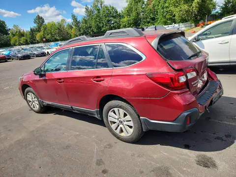 4S4BSAHC9K3212626 — 2019 Subaru Outback, photo 2 from Copart 19.10.2026, Rear end