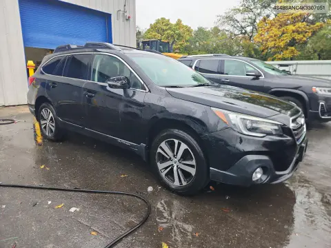 2019 Subaru Outback 2.5I Limited VIN 4S4BSANC4K3307051 фото 4