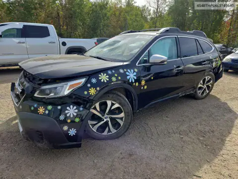 4S4BTHPD6L3165640 — 2020 Subaru Outback, Front end, before-repair photos