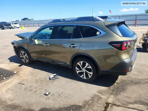 4S4BTAPC8L3271196 — 2020 Subaru Outback, фото 2 с аукциона Copart, ПЕРЕДНЯЯ ЧАСТЬ