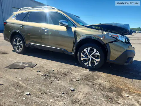4S4BTAPC8L3271196 — 2020 Subaru Outback, фото 4 с аукциона Copart, ПЕРЕДНЯЯ ЧАСТЬ