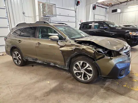 4S4BTANC7L3145902 — 2020 Subaru Outback, photo 4 from Copart, Front end
