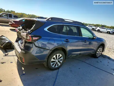 2021 Subaru Outback Premium VIN 4S4BTACC2M3166631 фото 3