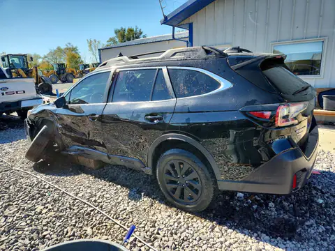 4S4BTAAC6M3170927 — 2021 Subaru Outback, photo 2 from Copart, Front end