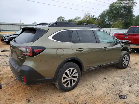 2022 Subaru Outback Premium VIN 4S4BTADC4N3110979 фото 3