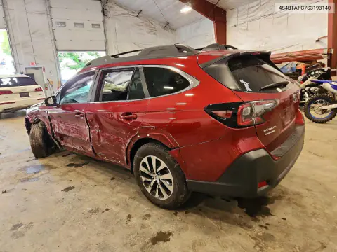 2025 Subaru Outback Premium VIN 4S4BTAFC7S3193140 фото 2