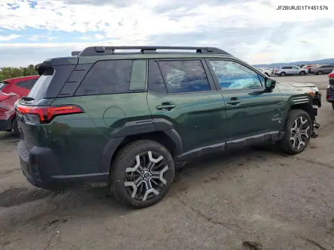JF2BURJD1TY451576 — 2026 Subaru Outback, zdjęcie 3 z Copart, Przód