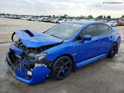 JF1VA1A65M9801414 — 2021 Subaru WRX, Parte delantera, fotos antes de reparar