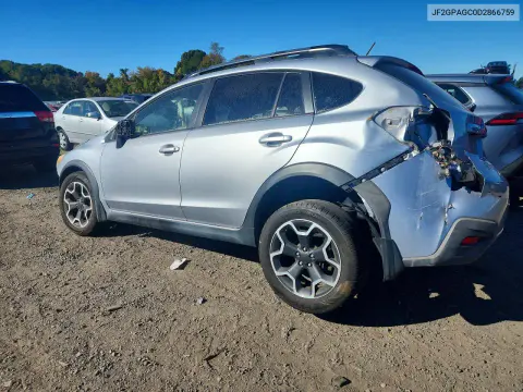 2013 Subaru Xv Crosstrek 2.0 Limited VIN JF2GPAGC0D2866759 фото 2
