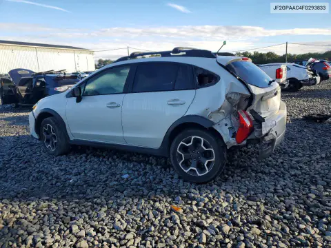 2015 Subaru Xv Crosstrek VIN JF2GPAAC4FG293833 фото 2
