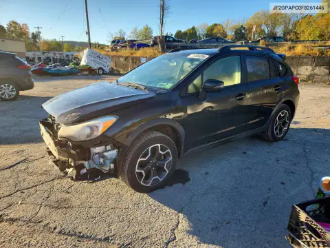 JF2GPAPC0F8261446 — 2015 Subaru XV, Передняя часть, фото до ремонта