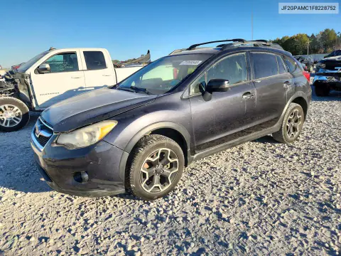 JF2GPAMC1F8228752 — 2015 Subaru XV, Передняя часть, фото до ремонта