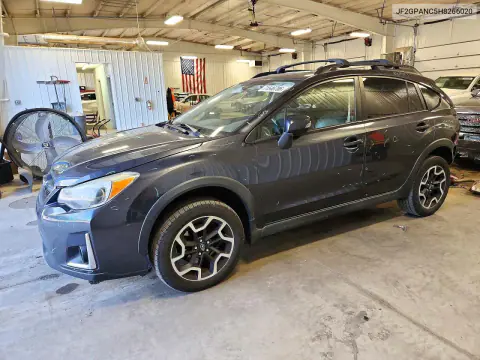 JF2GPANC5H8266020 — 2017 Subaru XV, Задняя часть, фото до ремонта