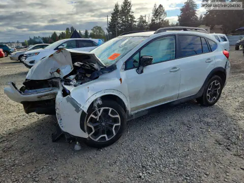 JF2GPAKC1HH204330 — 2017 Subaru XV, წინა ნაწილი, ფოტოები შეკეთებამდე