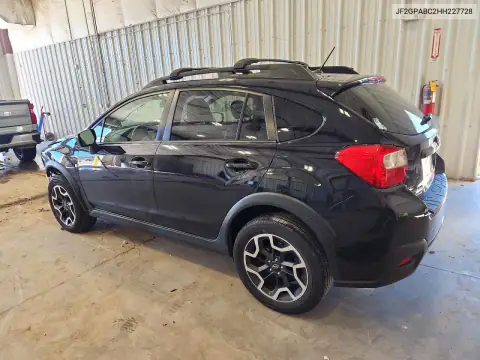 JF2GPABC2HH227728 — 2017 Subaru XV, foto 2 de Copart, Daños en los bajos