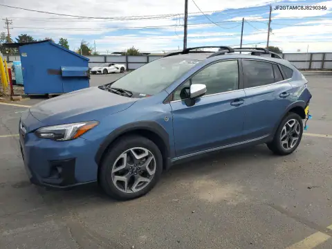 JF2GTAMC8J8290346 — 2018 Subaru XV, Tył, zdjęć przed naprawą