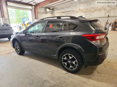 JF2GTACC3J8331256 — 2018 Subaru XV, ფოტო 2, Copart, წინა ნაწილი