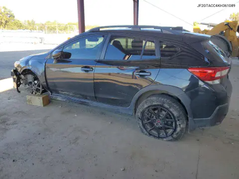 2019 Subaru Crosstrek Premium VIN JF2GTACC4KH361089 фото 2