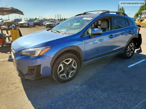 JF2GTAMC6K8301829 — 2019 Subaru XV, უკანა ნაწილი, ფოტოები შეკეთებამდე